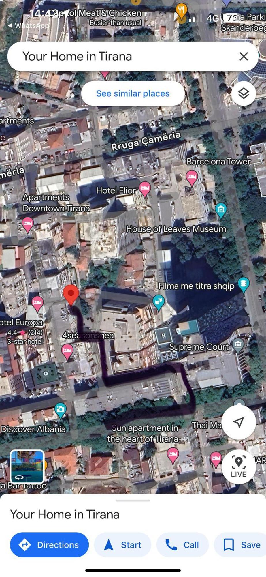 Your Home In Тирана Экстерьер фото